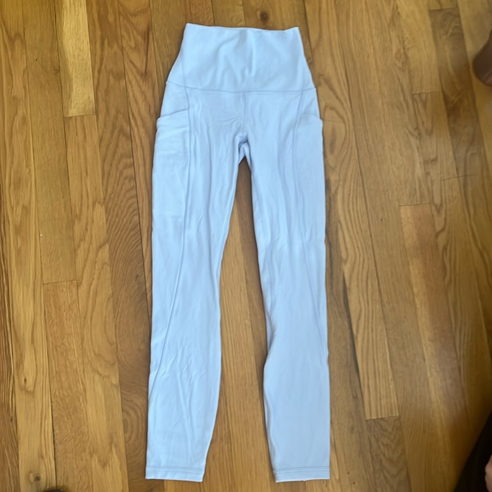 Lululemon pastel purple align 25in leggings with pockets